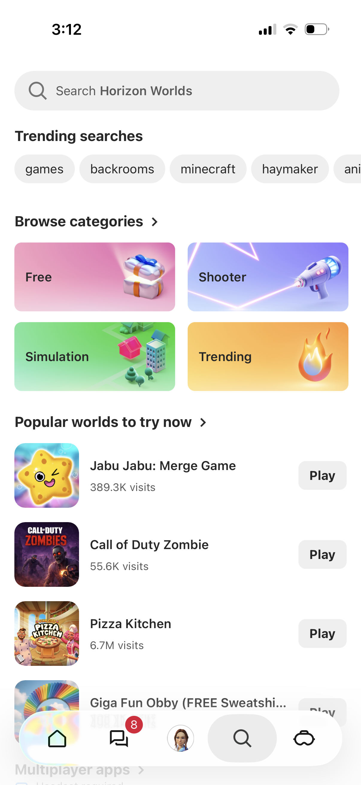 Today — Search